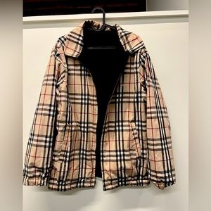 Burberry reversible jacket